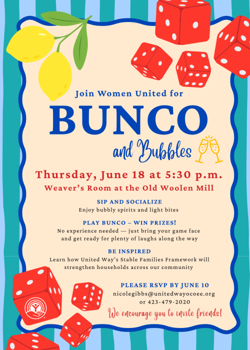 bunco and bubbles